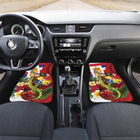 Hawaii And Tonga Car Mats King Kalakaua Tribal Gecko Tongan Ngatu