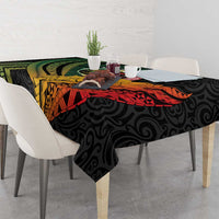 Personalised Vanuatu Independence Day Tablecloth July 30 Pig Tusk Long God Yumi Stanap