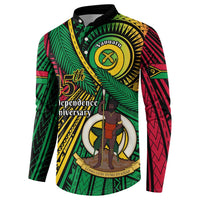 Halo Vanuatu Button Sweatshirt Happy 45th Independence Anniversary