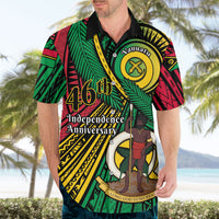 Halo Vanuatu Hawaiian Shirt Happy 46th Independence Anniversary LT14 - Polynesian Pride