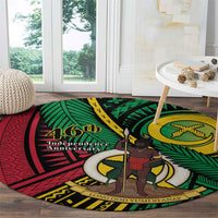 Halo Vanuatu Round Carpet Happy 46th Independence Anniversary LT14 - Polynesian Pride