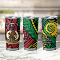 Halo Vanuatu Tumbler Cup Happy 46th Independence Anniversary LT14 - Polynesian Pride