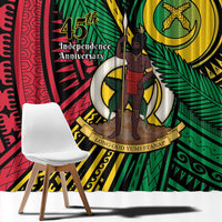 Halo Vanuatu Window Curtain Happy 45th Independence Anniversary