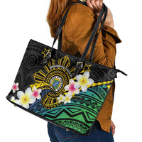 Lalawigan ng Palawan Leather Tote Bag Philippines Province Land of Promise