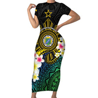 Lalawigan ng Palawan Short Sleeve Bodycon Dress Philippines Province Land of Promise