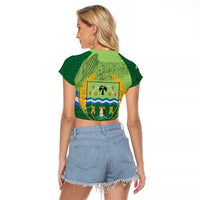 Isabela Philippines Raglan Cropped T Shirt Queen Province Of The North