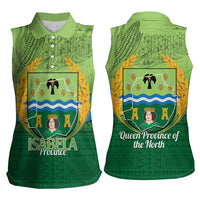 Isabela Philippines Women Sleeveless Polo Shirt Queen Province Of The North