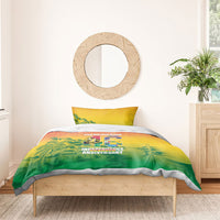 Vanuatu Indipendens Dei Bedding Set Yumi 46th Independence Anniversary