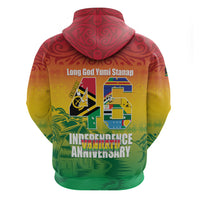 Vanuatu Indipendens Dei Hoodie Yumi 46th Independence Anniversary LT14 - Polynesian Pride