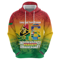 Vanuatu Indipendens Dei Hoodie Yumi 46th Independence Anniversary LT14 - Polynesian Pride