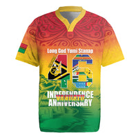 Vanuatu Indipendens Dei Rugby Jersey Yumi 46th Independence Anniversary