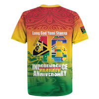 Vanuatu Indipendens Dei Rugby Jersey Yumi 46th Independence Anniversary