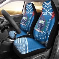 Custom Toa Samoa Rugby Car Seat Cover Samoan Siva Tau Uso Aso Uma