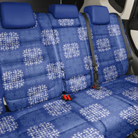 Royal Blue Palaka Quilt Hawaii Back Car Seat Cover Traditional Hawaii-plaid Pattern LT14 - Polynesian Pride