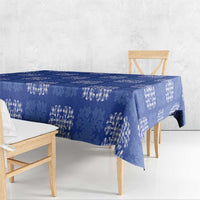 Royal Blue Palaka Quilt Hawaii Tablecloth Traditional Hawaii-plaid Pattern - Polynesian Pride