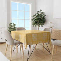 Yellow Palaka Quilt Hawaii Tablecloth Traditional Hawaii-plaid Pattern LT14 - Polynesian Pride