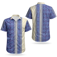 Mabuhay Philippines Festival Couples Matching Tank Maxi Dress and Hawaiian Shirt Yakan Modern Filipiniana Inspired