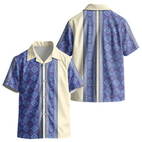 Mabuhay Philippines Festival Kid Hawaiian Shirt Yakan Modern Filipiniana Inspired