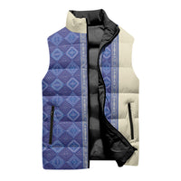 Mabuhay Philippines Festival Sleeveless Puffer Jacket Yakan Modern Filipiniana Inspired