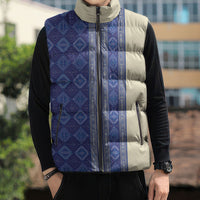 Mabuhay Philippines Festival Sleeveless Puffer Jacket Yakan Modern Filipiniana Inspired