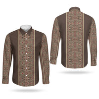 Mabuhay Philippines Festival Couples Matching Summer Maxi Dress and Long Sleeve Button Shirt Tnalak Modern Filipiniana Inspired