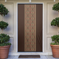Mabuhay Philippines Festival Door Cover Tnalak Modern Filipiniana Inspired