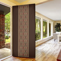 Mabuhay Philippines Festival Door Cover Tnalak Modern Filipiniana Inspired