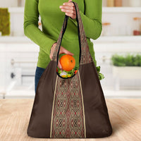 Mabuhay Philippines Festival Grocery Bag Tnalak Modern Filipiniana Inspired