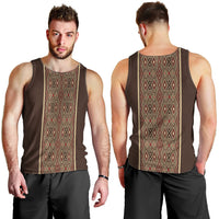 Mabuhay Philippines Festival Men Tank Top Tnalak Modern Filipiniana Inspired
