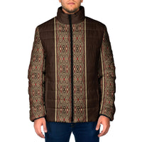 Mabuhay Philippines Festival Padded Jacket Tnalak Modern Filipiniana Inspired