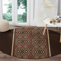 Mabuhay Philippines Festival Round Carpet Tnalak Modern Filipiniana Inspired