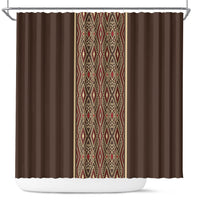 Mabuhay Philippines Festival Shower Curtain Tnalak Modern Filipiniana Inspired