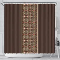 Mabuhay Philippines Festival Shower Curtain Tnalak Modern Filipiniana Inspired