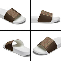 Mabuhay Philippines Festival Slide Sandals Tnalak Modern Filipiniana Inspired