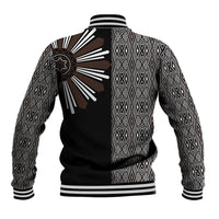 Mabuhay Philippines Festival Baseball Jacket Araw Tnalak Modern Filipiniana Inspired