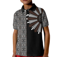 Mabuhay Philippines Festival Kid Polo Shirt Araw Tnalak Modern Filipiniana Inspired