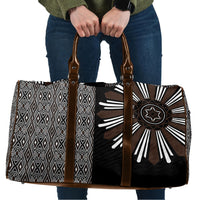 Mabuhay Philippines Festival Travel Bag Araw Tnalak Modern Filipiniana Inspired