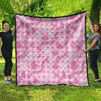 Alaka Aloha Hawaii Quilt Plumeria Lei With Palaka Motif - Polynesian Pride