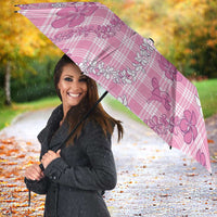 Alaka Aloha Hawaii Umbrella Plumeria Lei With Palaka Motif - Polynesian Pride