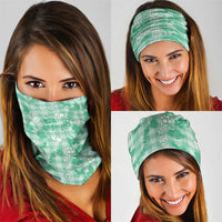 Omaomao Aloha Hawaii Neck Gaiter Plumeria Lei With Palaka Motif LT14 - Polynesian Pride