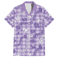 Poni Aloha Hawaii Family Matching Short Sleeve Bodycon Dress and Hawaiian Shirt Plumeria Lei With Palaka Motif - Polynesian Pride