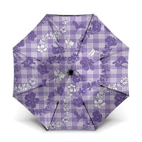 Poni Aloha Hawaii Umbrella Plumeria Lei With Palaka Motif - Polynesian Pride