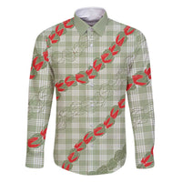 Omaomao Aloha Hawaii Family Matching Summer Maxi Dress and Hawaiian Shirt Rosebud Lei With Palaka Motif - Polynesian Pride