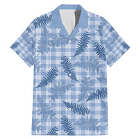 Blue Palaka Hawaii Palapalai Family Matching Mermaid Dress and Hawaiian Shirt Hawaiian Fern - Polynesian Pride