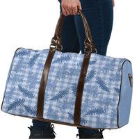 Blue Palaka Hawaii Palapalai Travel Bag Hawaiian Fern - Polynesian Pride
