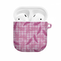 Purple Palaka Hawaii Palapalai AirPods Case Hawaiian Fern - Polynesian Pride