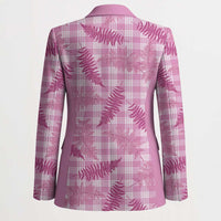 Purple Palaka Hawaii Palapalai Blazer Hawaiian Fern - Polynesian Pride