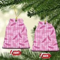 Purple Palaka Hawaii Palapalai Ceramic Ornament Hawaiian Fern - Polynesian Pride