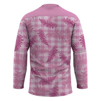 Purple Palaka Hawaii Palapalai Hockey Jersey Hawaiian Fern - Polynesian Pride