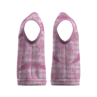 Purple Palaka Hawaii Palapalai Christmas Knitted V-Neck Vest Hawaiian Fern - Polynesian Pride